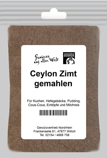 Ceylon Zimt gemahlen