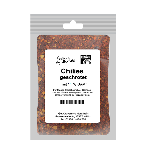 Chilies geschrotet