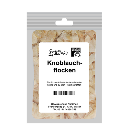 Knoblauch-flocken