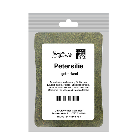 Petersillie getrocknet