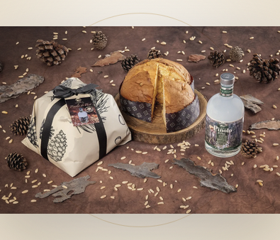 Panettone mit Pinienkernlikör von Pisa