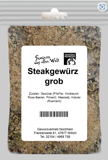 Steakgewürz grob