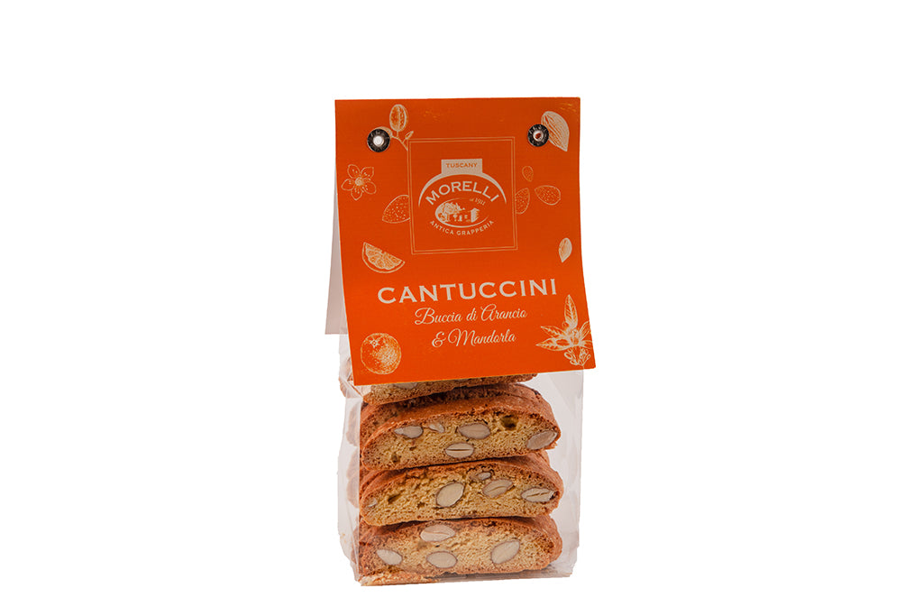 Cantuccini mit Orangenschale und Mandeln